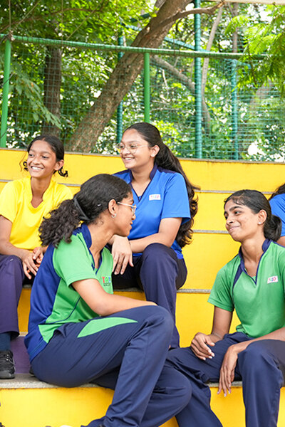 Students learning at Trio