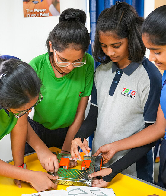 Students demonstrating values